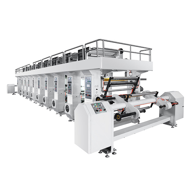 ZRAY-D High Speed 7 Motor System Computer Rotogravure Printing Machine